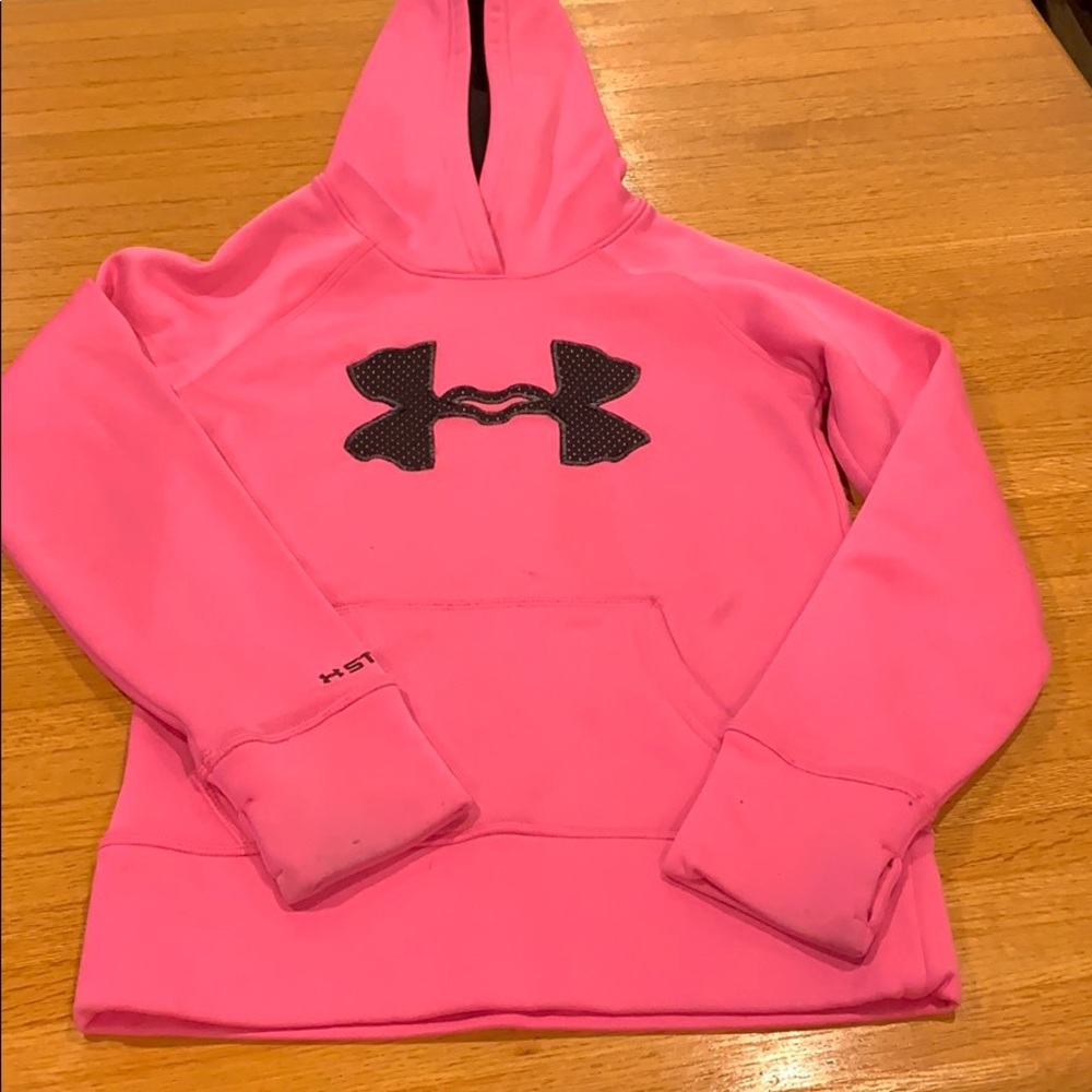 Girls Under Armour Hoodie🔴💛🎉
